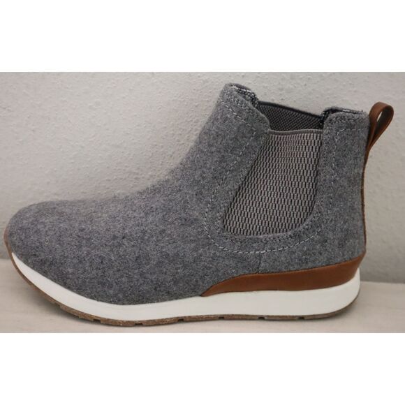 B.O.C. (BC0016260) Women's Sz 7.5M Gray Wool Combo Kara Ankle Chelsea Boots - Picture 5 of 13